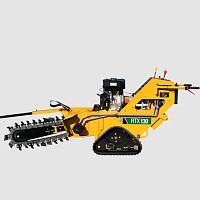 Chain trencher RTX130crawlerwalk-behind