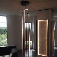Hanging lamp CASCADE MIR � 3metaloriginal designcorded