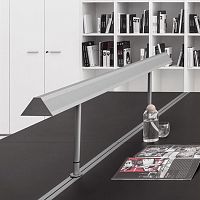 Desk lamp BYBLOSaluminumanodized aluminummethacrylate