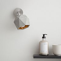 Minimalist design wall light [T2]spotindoorconcretetriangular