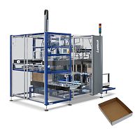 Automatic tray erector TE-A serieshot-melt glue