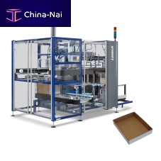 Automatic tray erector TE-A serieshot-melt glue