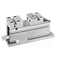 Machine vice 6372pneumaticwith base plate