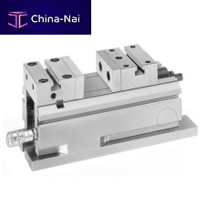 Machine vice 6372pneumaticwith base plate