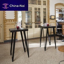 Contemporary high bar table LLOYDpowder-coated steelpowder-coated steel baserectangular