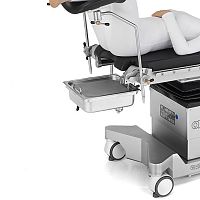 Surgery table-mounted surgical basin stand 9911202