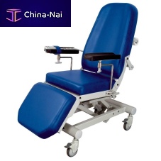 Electric hemodialysis chair POLYCAREnon-adjustable3-sectionon casters