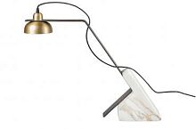 Table lamp PULSE brassmarblecontemporary