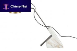 Table lamp PULSE brassmarblecontemporary
