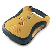 Semi-automatic external defibrillator DEF001trainingfor public space