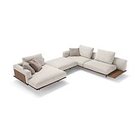 Modular sofa Borromeocornercontemporaryfabric