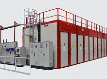 Chamber oven dryingcuringbaking