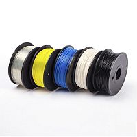 3D printer PLA filament 1,75 mmblackwhite