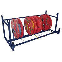 Cable dispenser BOBI 400 manualwith locking functionfor coils
