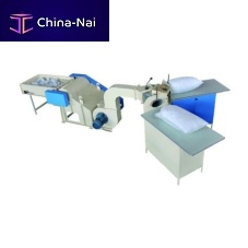Automatic filling machine for textiles