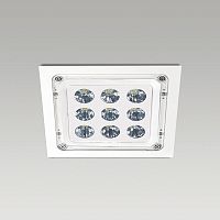 Recessed ceiling downlight NADIR-INLEDsquareIP65