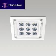 Recessed ceiling downlight NADIR-INLEDsquareIP65