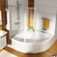 Corner bathtub NEWDAYacrylicwhite