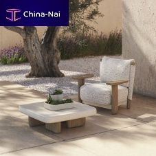 Contemporary coffee table Miloscementiroko baserectangular