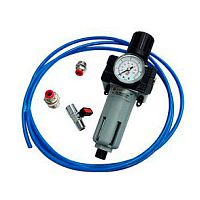 Compressed air pressure regulator plugsingle-stageindustrial