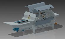 Processing line for the food industry