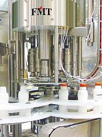 Piston filler-capper volumetricmonoblocrotary