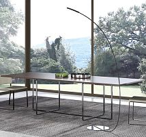 Contemporary dining table 002.09 XPoakMDFpalisander
