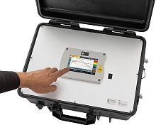 Compressed air analyzer OS 600purityportablewith touchscreen