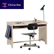 Contemporary desk birchpanel endchild's