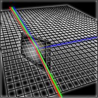 Dichroic optical filter red