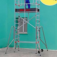 Mobile scaffolding tower RAPIDO BASE RB160facadealuminium