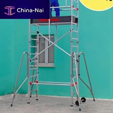 Mobile scaffolding tower RAPIDO BASE RB160facadealuminium
