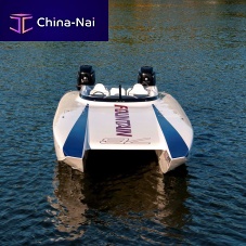 Catamaran runabout 32 THUNDERoutboardtwin-enginedual-console