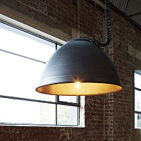 Pendant lamp THE TRAMsteelbrasscopper