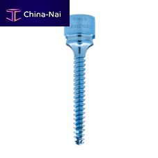 Monoaxial pedicle screw metallic