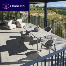 Contemporary table FIOREmetalHPLmelamine