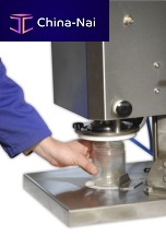 Pneumatic capping machine ECOCAPsemi-automaticfor bottlesfor twist-off caps