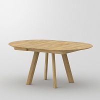 Round table RHOMBI BUTTERFLYcontemporaryoakwalnut