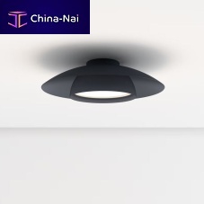 Contemporary ceiling light TIRES DOWN 350roundaluminumLED