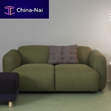 Contemporary sofa SWELLfabricbrowngray