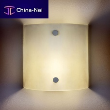 Contemporary wall light PELEG: HORIZON SCONCEindoorglasscurved