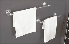 1-bar towel rack EVANwall-mountedbrass