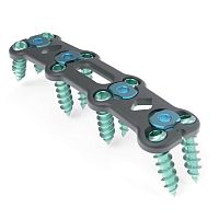 Cervical arthrodesis plate Trimi lockingmetallic3 levels