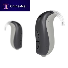 BTE hearing aid Viron bluetooth®beigebrown