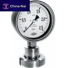 Diaphragm seal with flange connection MDM 7310for pressure gaugesfor the food industry