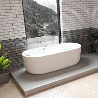 Whirlpool bathtub Soko ovalfreestandingfor homes
