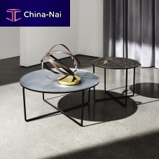 Contemporary coffee table PIKTOR lacquered glassfrosted glassceramic