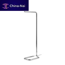 Floor-standing lamp LUM 125steelchromed metalcontemporary