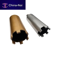 Diamond-coated core bit