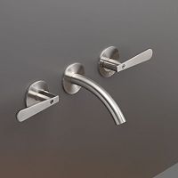 3-hole double-handle mixer tap LTZ02for washbasinshowerfor bathtub